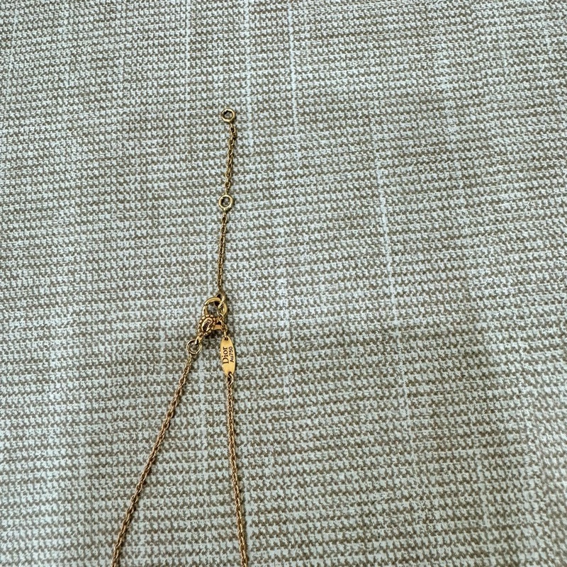 迪奧Dior 18k玫瑰金鑽石和珍珠母貝Rose Des Vents項鍊-16