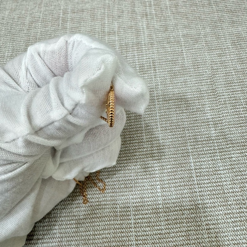 迪奧Dior 18k玫瑰金鑽石和珍珠母貝Rose Des Vents項鍊-21
