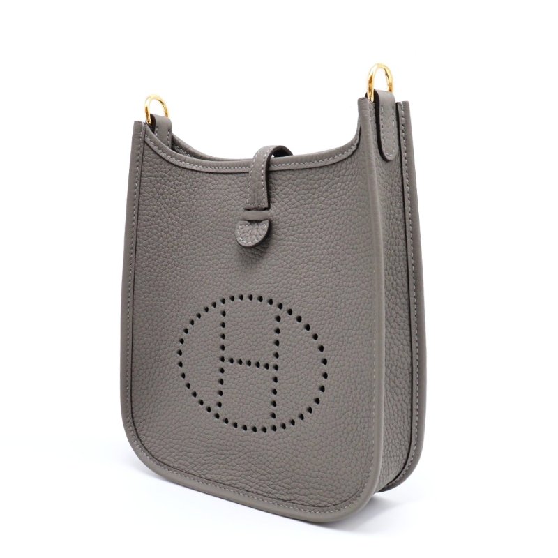 HERMES Mini evelyne - 積雨雲灰金-4