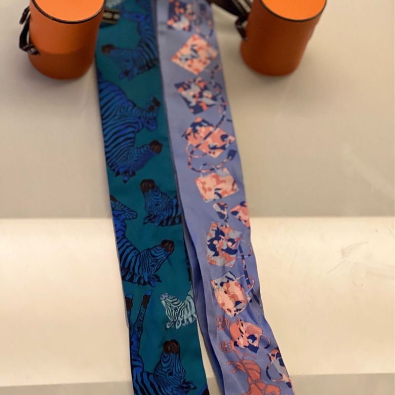 【年終限時九折特價+贈Twilly 】 Hermès愛馬仕橘Herbag Zip 31-13