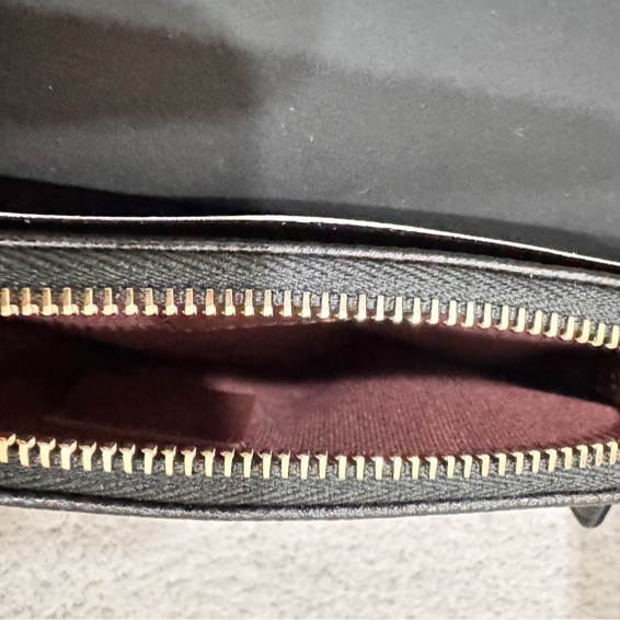 全新現貨 Chanel 黑金吐司零錢包-9