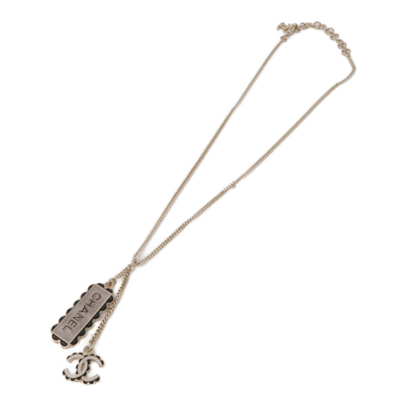 CHANEL 金屬Necklace項鍊-2