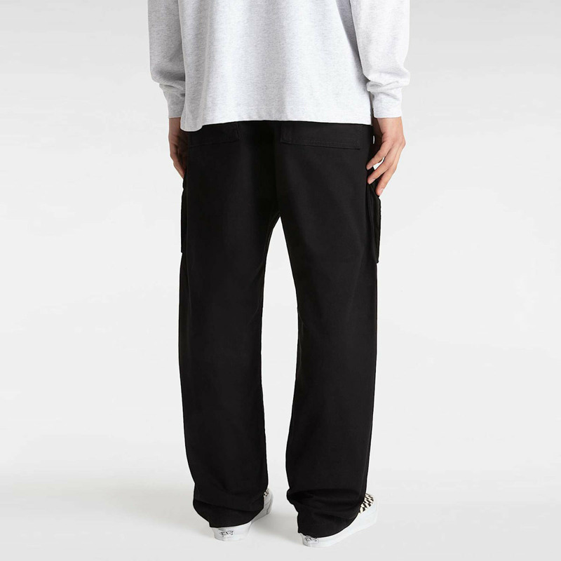VANS - Fatigue Cargo Loose Tapered Black Trousers - VN000M2A - BLACK | size: 30-3