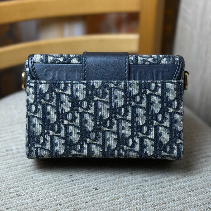 (台灣購證🎁)Dior Mini Montaigne 老花蒙田盒子包-1