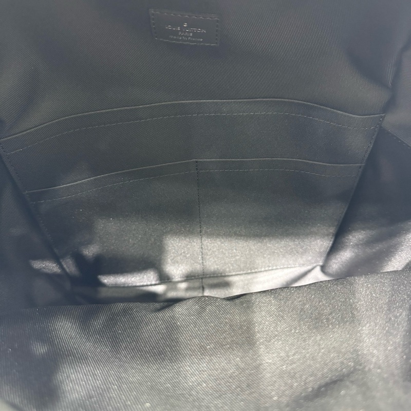 全新商品‼️Louis Vuitton 路易威登M43186 Apollo系列 Monogram Eclipse帆布牛皮鑲飾後背包 晶片款🈶台灣購證-15