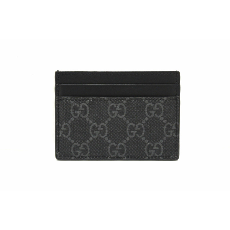 Gucci GG Supreme Black Kingsnake Card Case-1