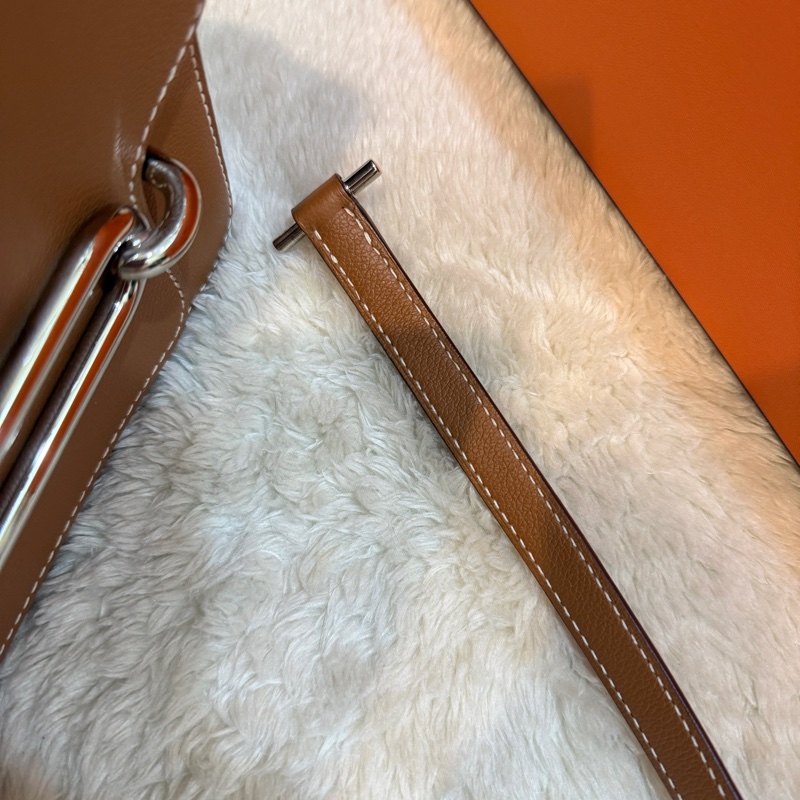 下單再用折扣碼-3000🉐9新以上✨愛馬仕🤎Hermes Roulis 23 gold金棕色 D刻 金棕金釦 愛馬仕金剛色 可斜背 可肩背-59