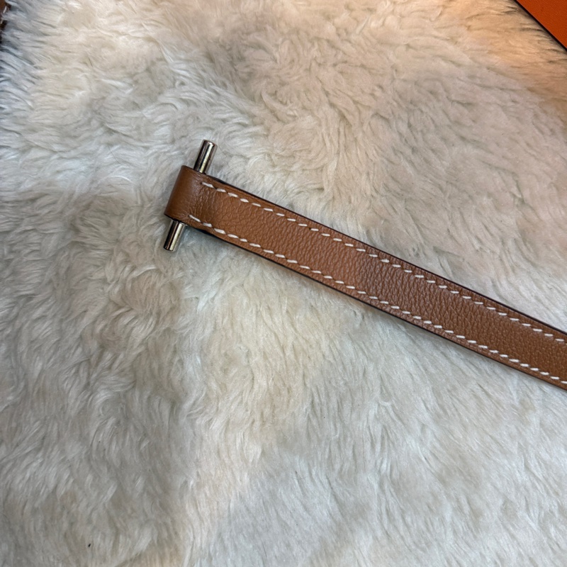 下單再用折扣碼-3000🉐9新以上✨愛馬仕🤎Hermes Roulis 23 gold金棕色 D刻 金棕金釦 愛馬仕金剛色 可斜背 可肩背-60