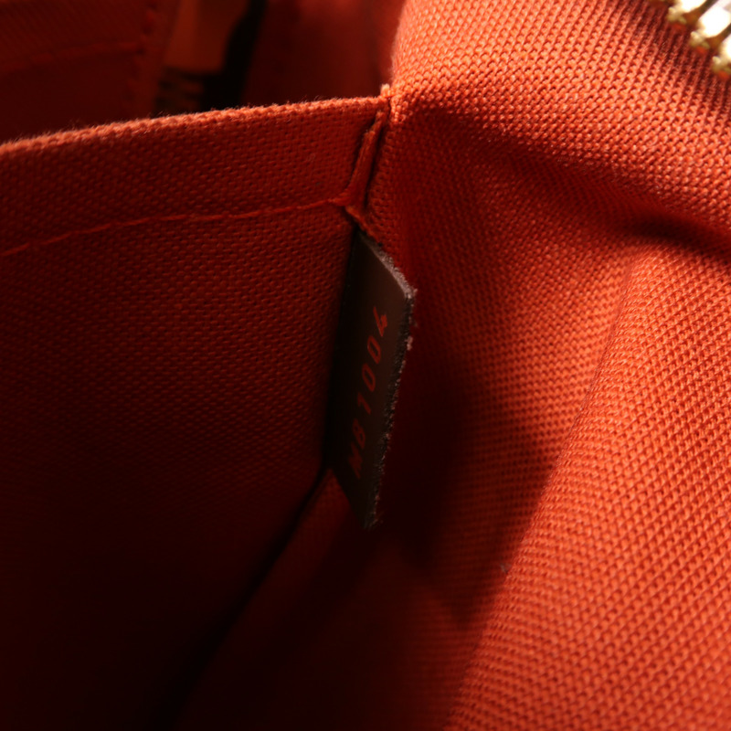 LOUIS VUITTON Damier Oraf GM金扣肩背袋啡色-11