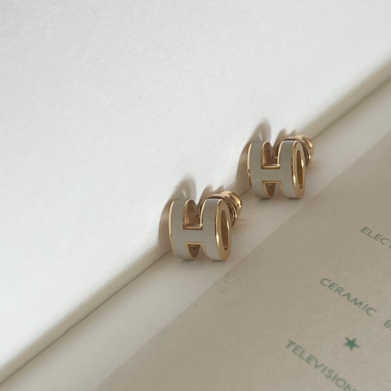 Hermes Mini Pop H earrings marron glacé 經典耳環 (品牌官方網站也是正在發售的)-4