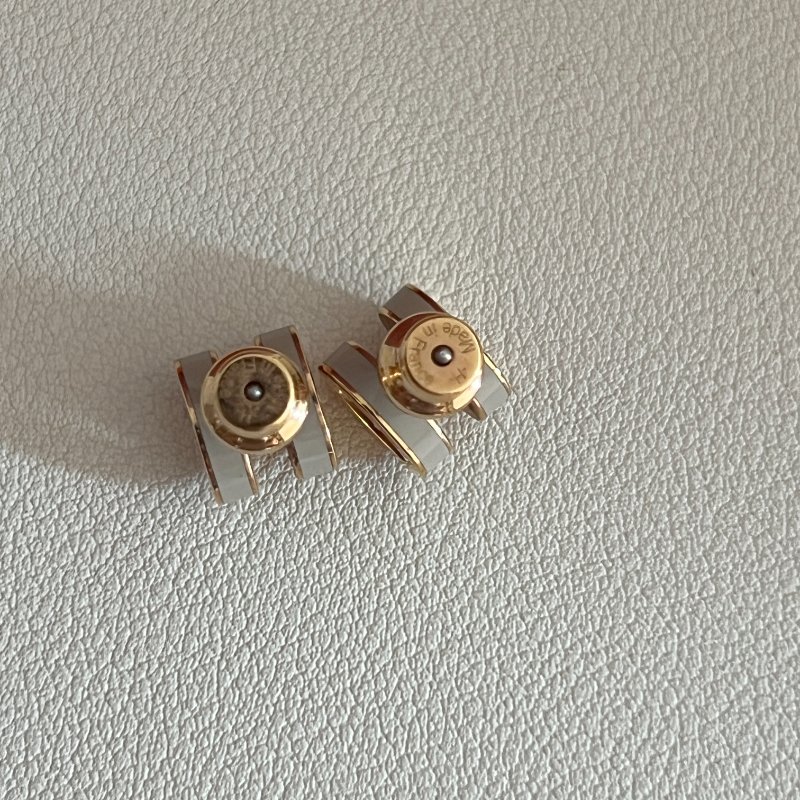 Hermes Mini Pop H earrings marron glacé 經典耳環 (品牌官方網站也是正在發售的)-5