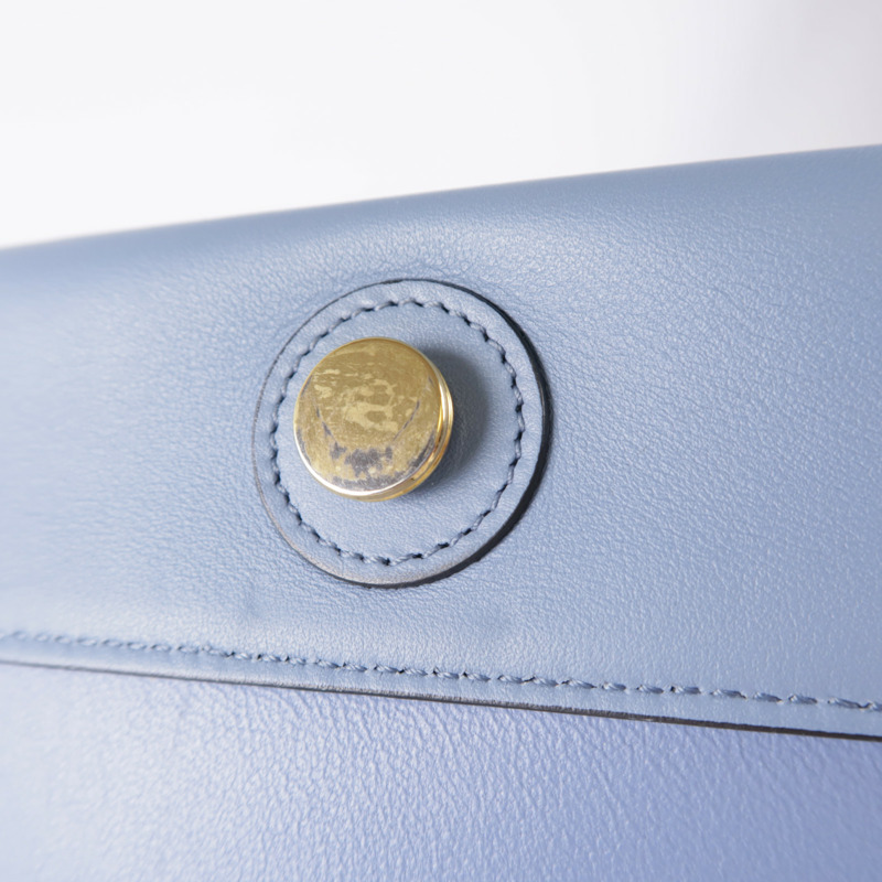 CELINE 牛皮皮革Flame Bag金扣肩背袋-16