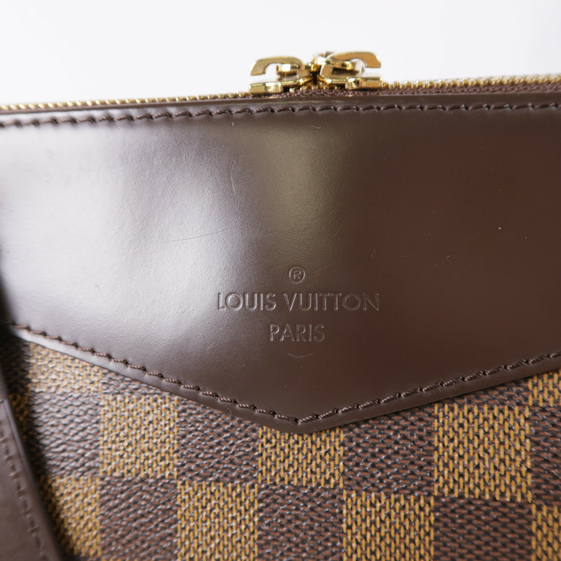 LOUIS VUITTON Damier Westminster GM金扣肩背袋-9
