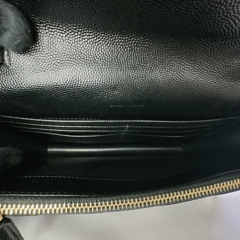 【YSL 魚子醬信封WOC鏈條包】-4
