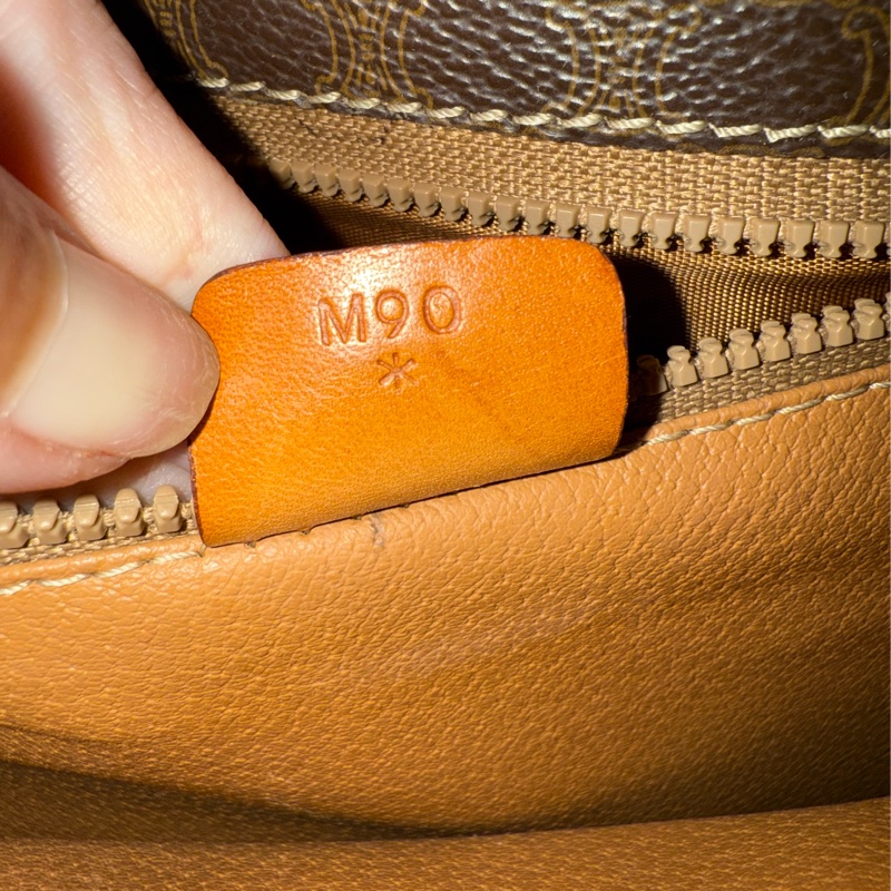 CELINE 馬鞍老花肩背包|Vintage Celine Saddle Bag-32
