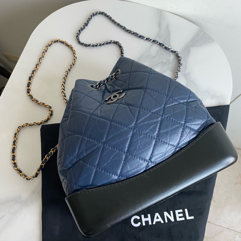 Chanel 流浪小雙肩包拼色-3