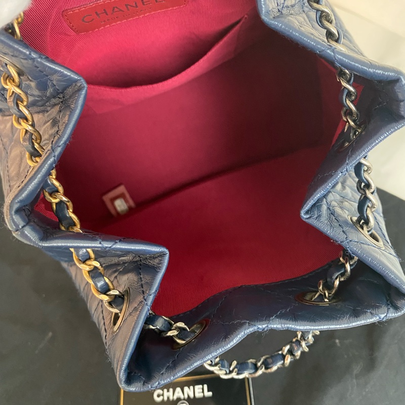 Chanel 流浪小雙肩包拼色-7