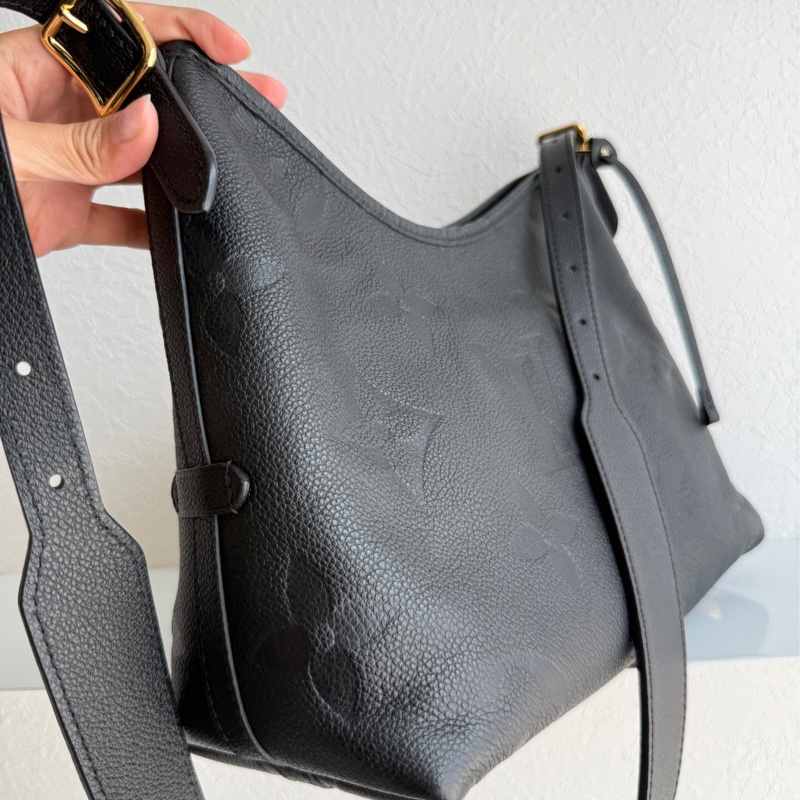 lv carryall 黑皮革 超美-3