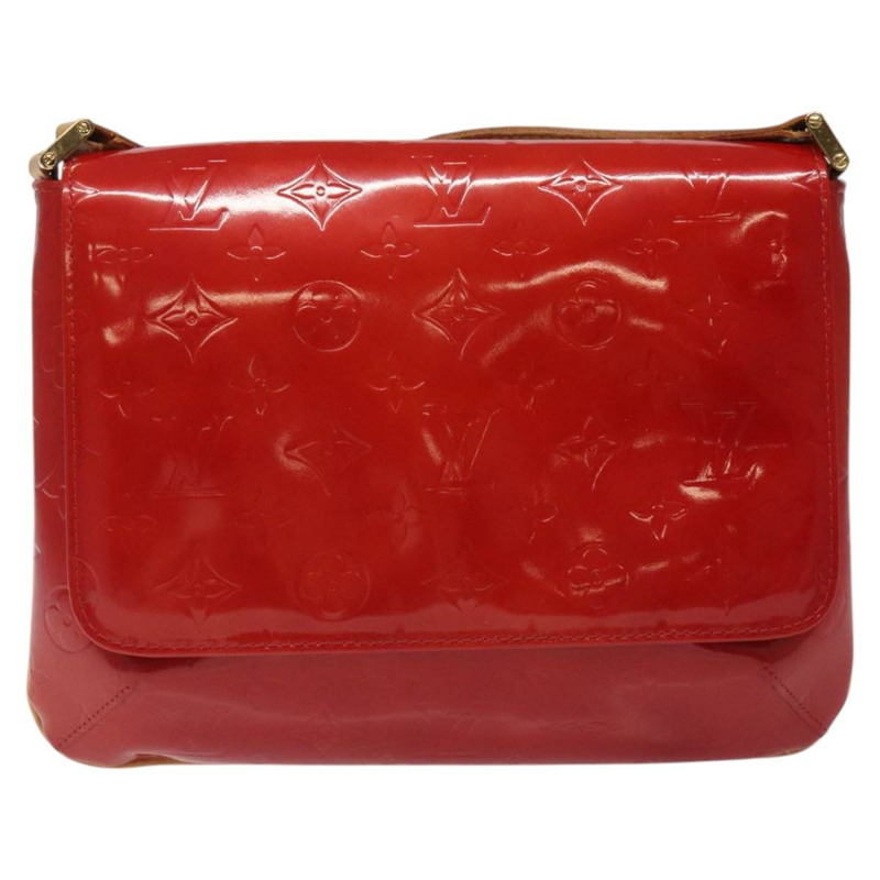 【日本直送】路易威登 Monogram Vernis Thompson Street 包紅色 M91094 LV 授權 BD1413-12