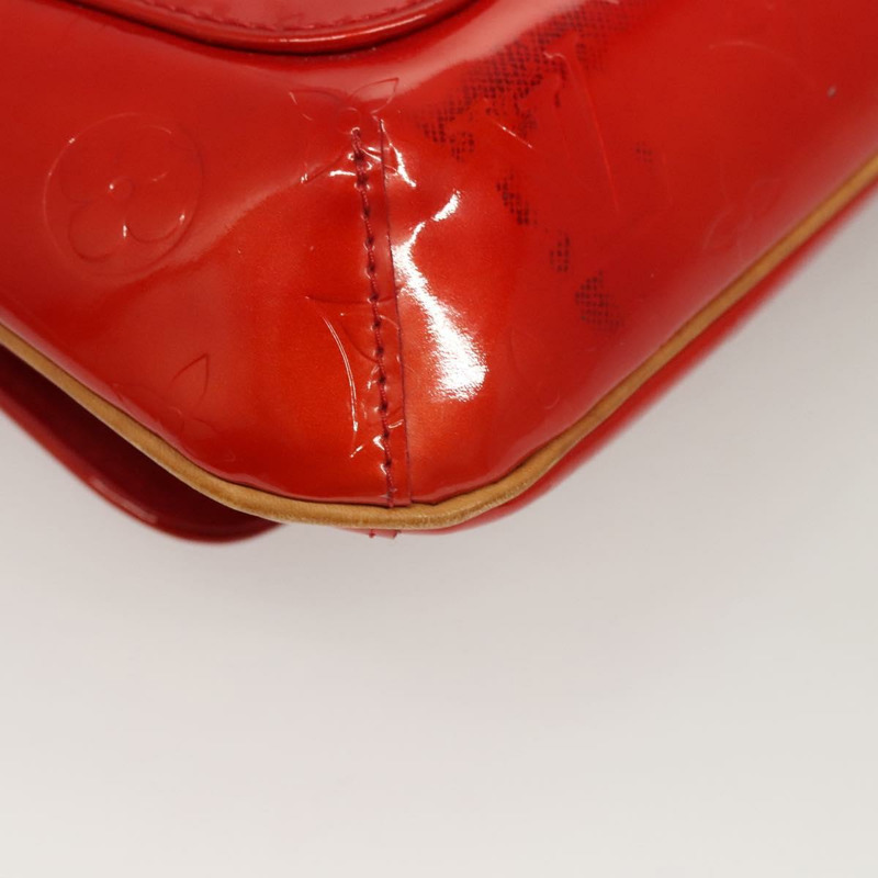 【日本直送】路易威登 Monogram Vernis Thompson Street 包紅色 M91094 LV 授權 116785-8