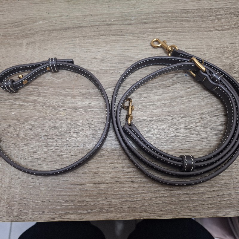 全新Tory burch felix 肩背側背包 奶白拼色-19