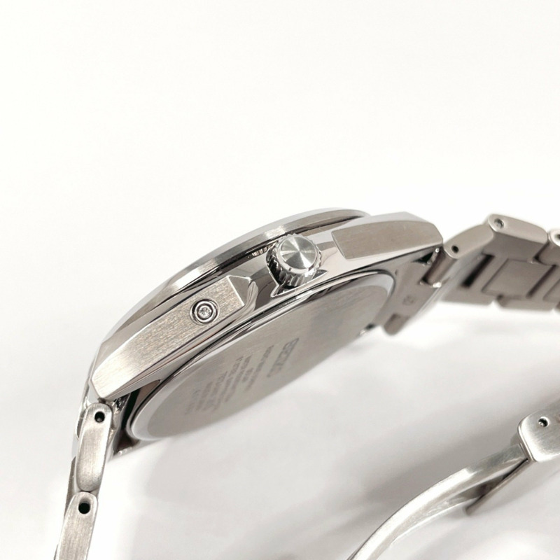 SEIKO Selection S 系列 7B72-0AK0 手錶 不鏽鋼/不鏽鋼銀色太陽能無線電控制灰色錶盤男士-7