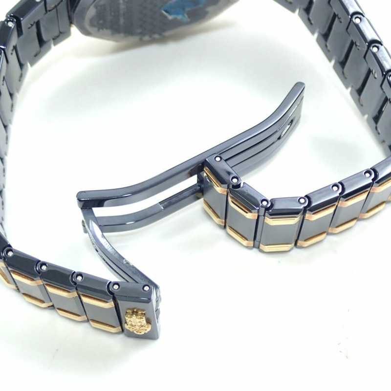 Corum 手錶 Addmiral's Cup 男款石英 SS YG 99.810.31 V-52 電池供電黃金-4