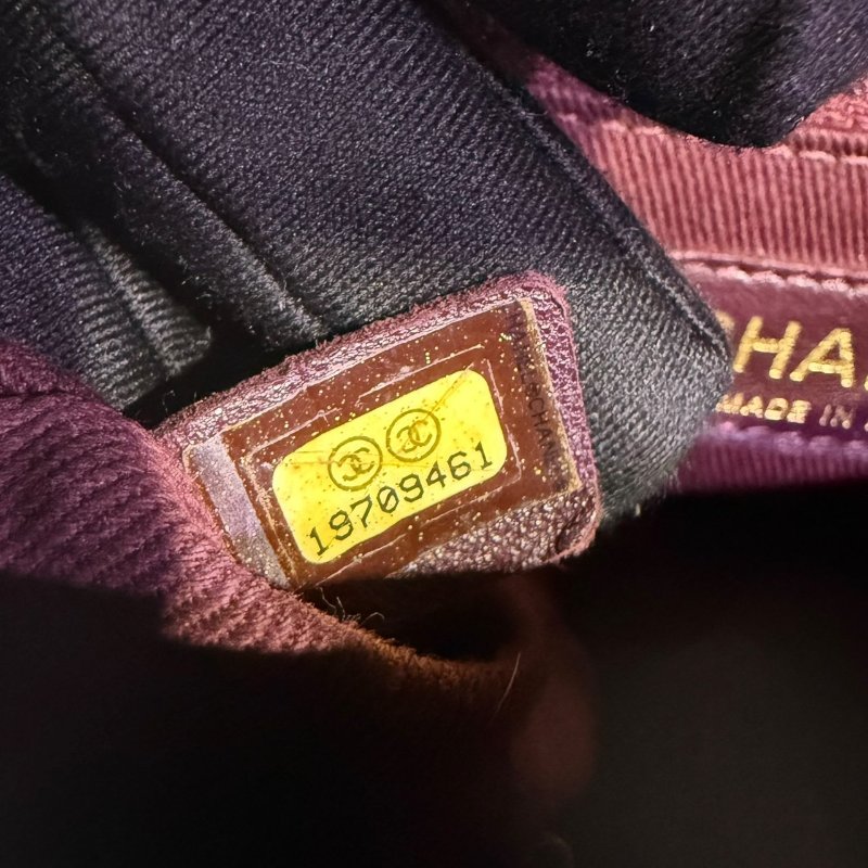 【美收精品】CHANEL 綠色菱格紋肩背包 2-196-16
