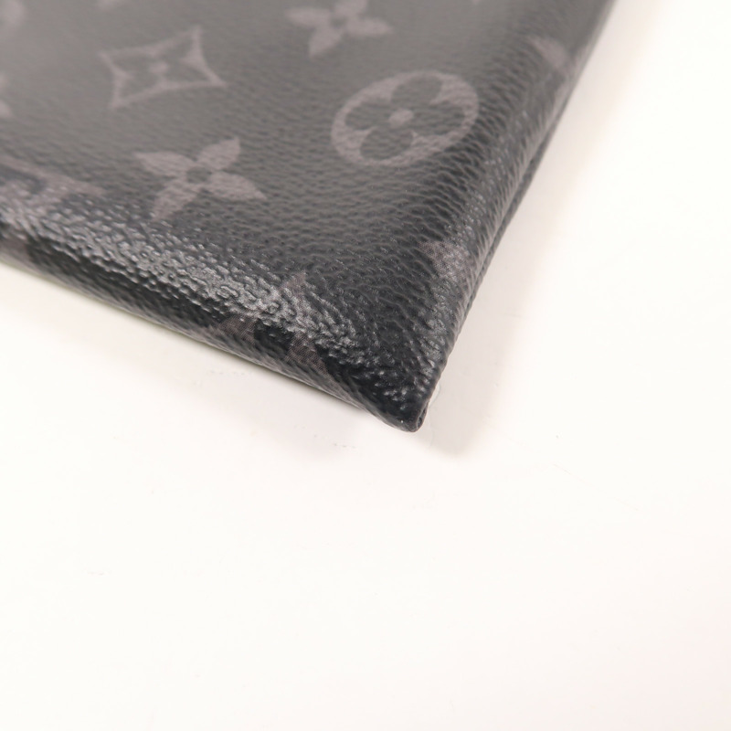 LOUIS VUITTON Monogram Eclipse Discovery Pochette手拿包-6