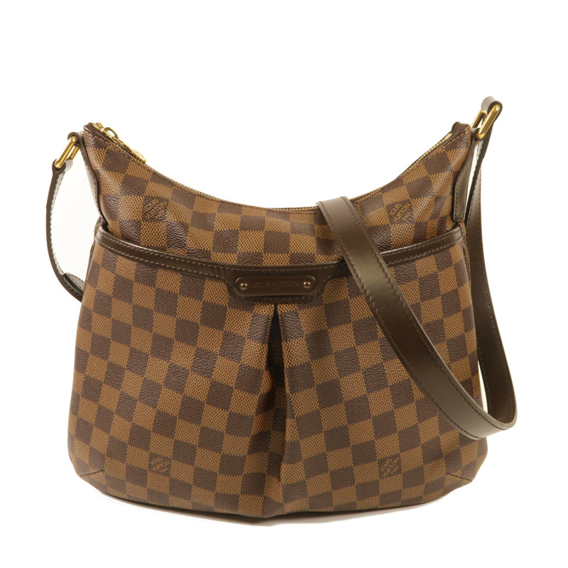 LOUIS VUITTON Damier Bloomsbury PM金扣肩背袋-0