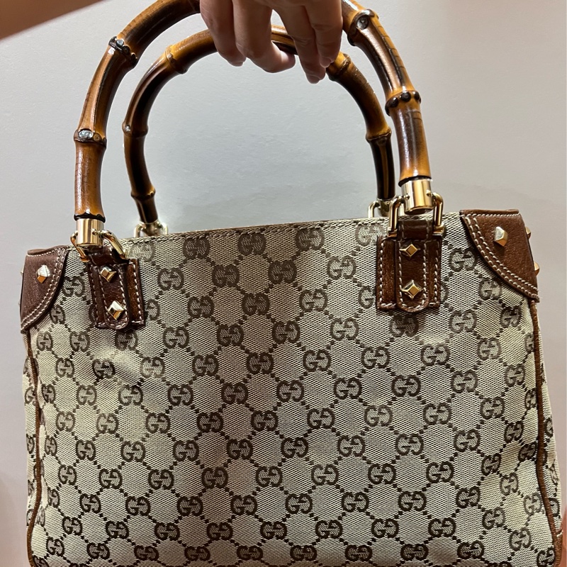 Gucci 竹節包 經典logo包-3