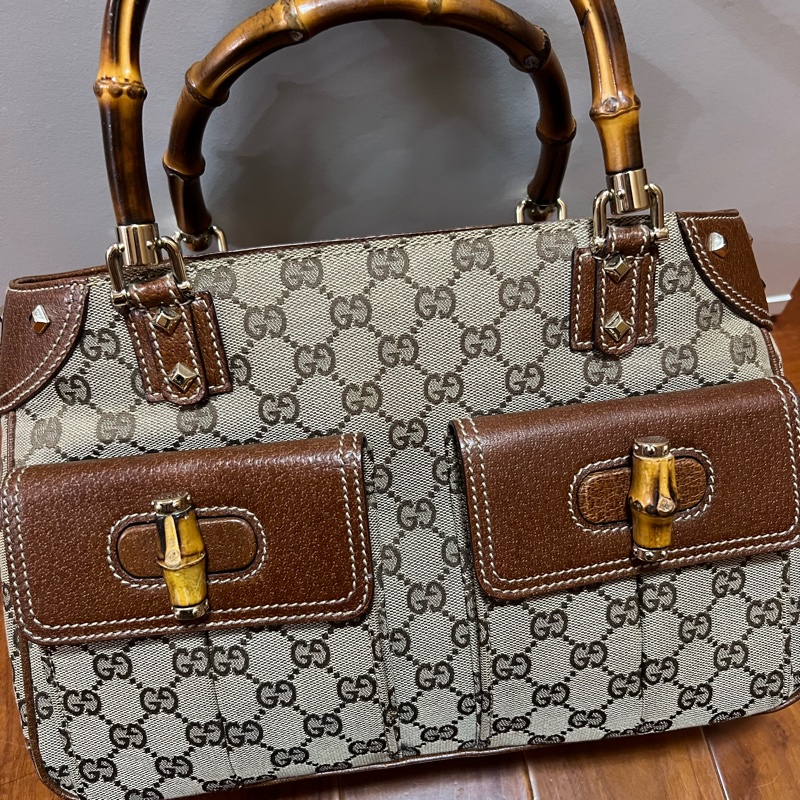 Gucci 竹節包 經典logo包-15