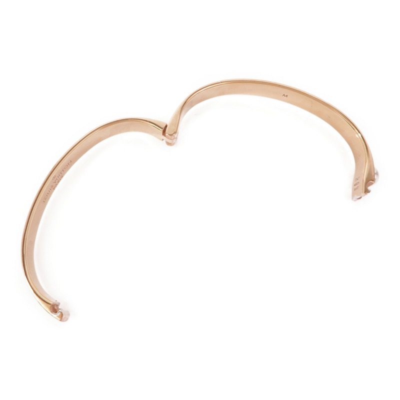 LOUIS VUITTON 金屬Nanogram Cuff手鐲-3