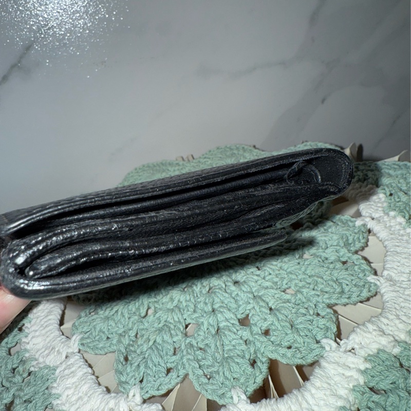 🧨CHANEL 經典荔枝皮短夾|可放紙鈔 卡片 零錢-47