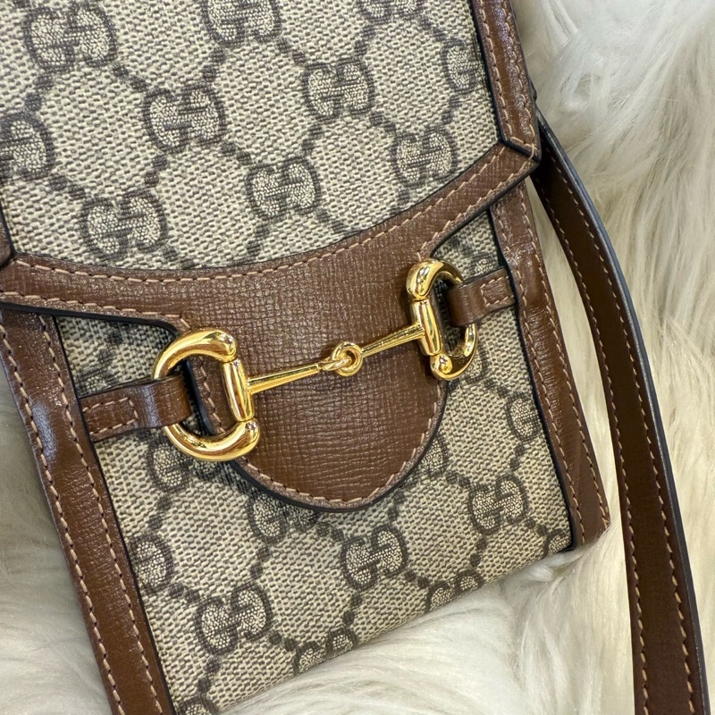 Gucci 1955 Horsebit 馬銜扣手機包-1