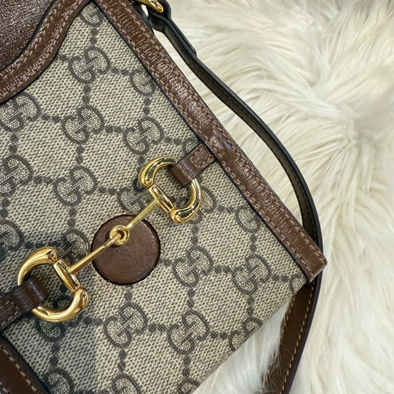 Gucci 1955 Horsebit 馬銜扣手機包-7