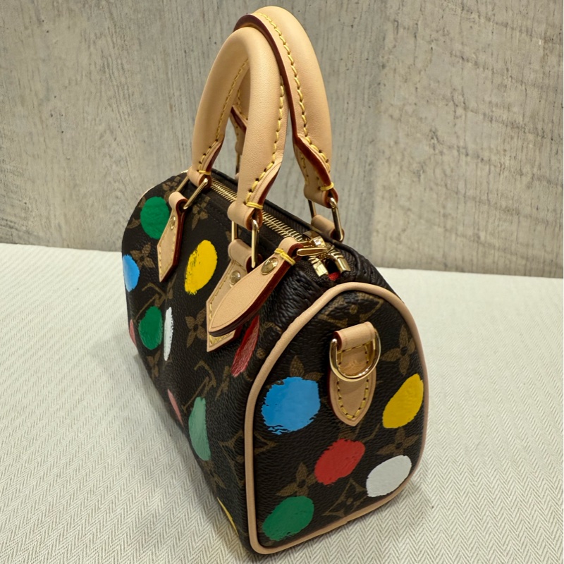 Louis Vuitton x 草間彌生 限量款波點 Mini Nano Speedy-2