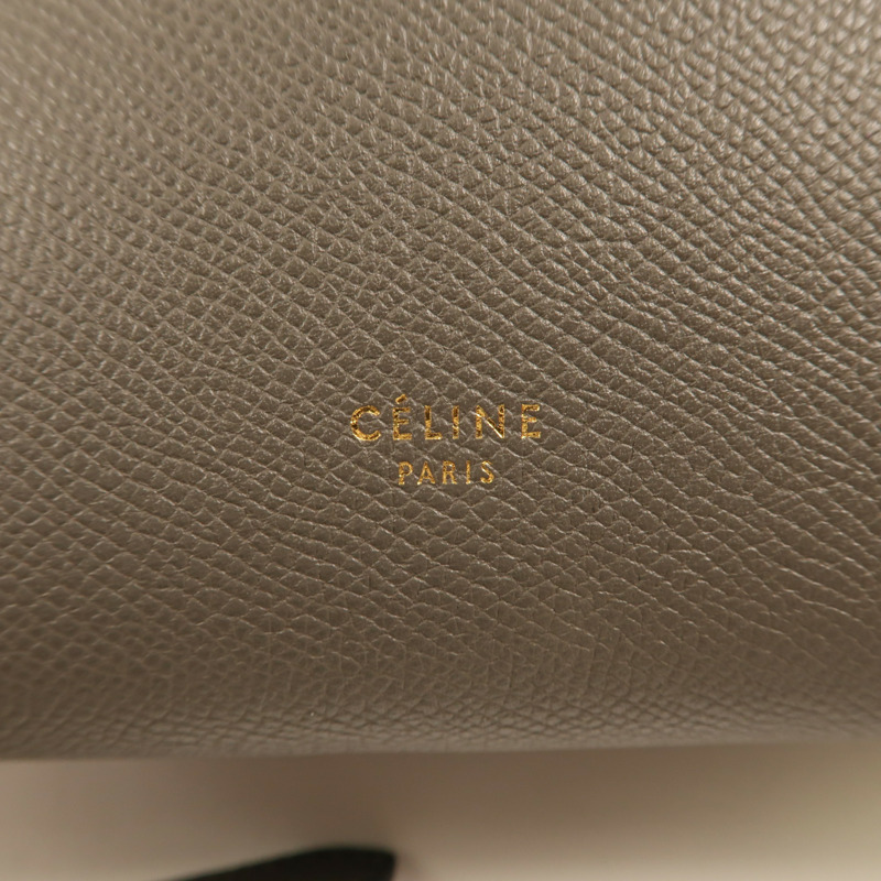 CELINE 牛皮皮革Belt Bag金扣手挽肩背兩用袋-10