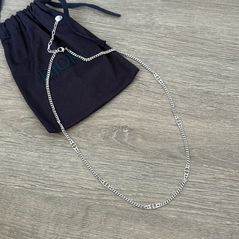 Dior 男裝 925 純銀 silver necklace 頸鍊 項鍊-3
