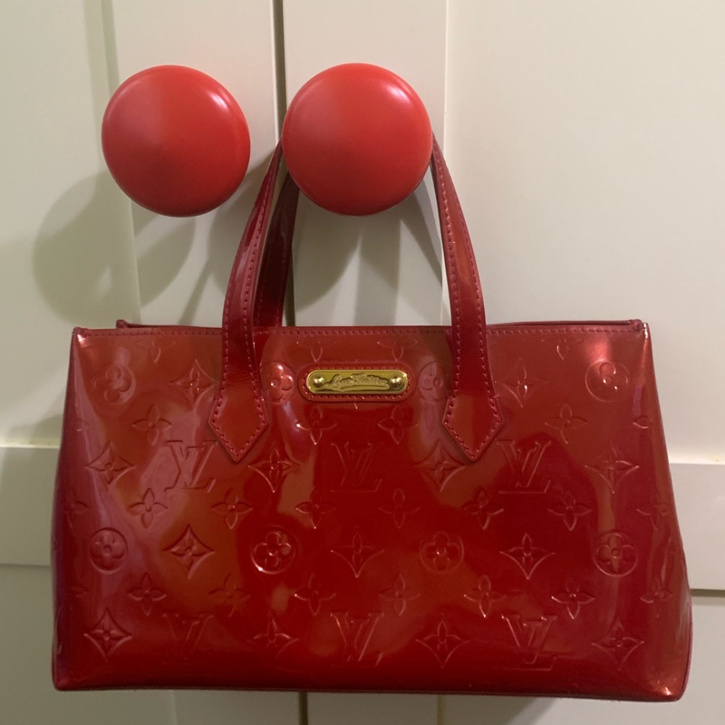 LOUIS VUITTON 路易威登Monogram Vernis 手提包-0
