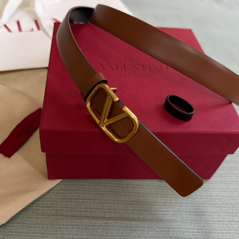 Valentino雙面2cm皮帶-0