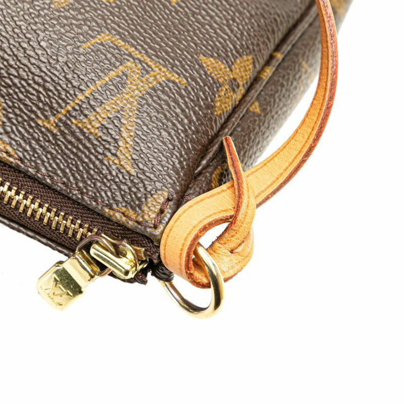 Louis Vuitton Monogram Pochette 配件 M51980 棕色 PVC 皮革 女款 LOUIS VUITTON-3