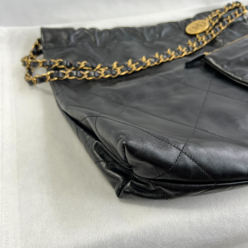 母親節送禮安太座 香奈兒 22bag 小號 hobo Chanel-4