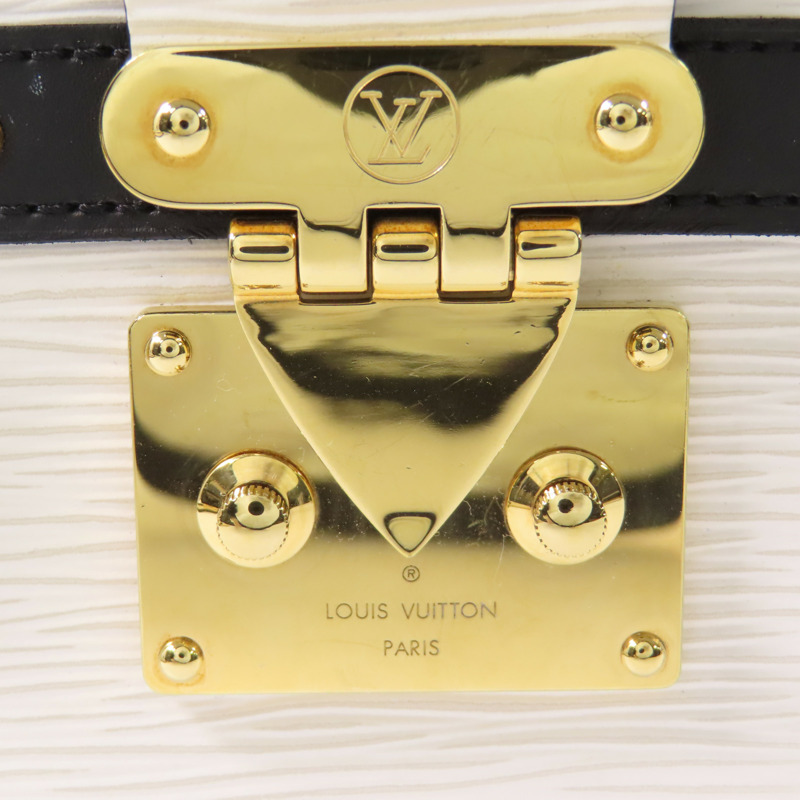 LOUIS VUITTON Epi Trunk Clutch金扣肩背袋-7