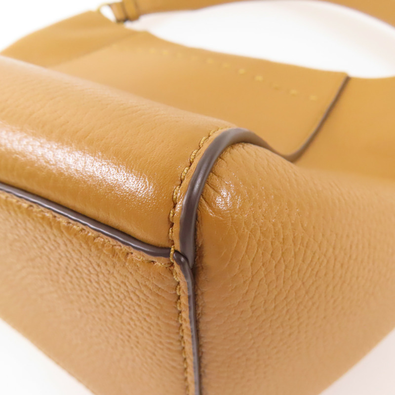 Tory Burch 牛皮皮革2 Way Shoulder金扣手挽肩背兩用袋-12