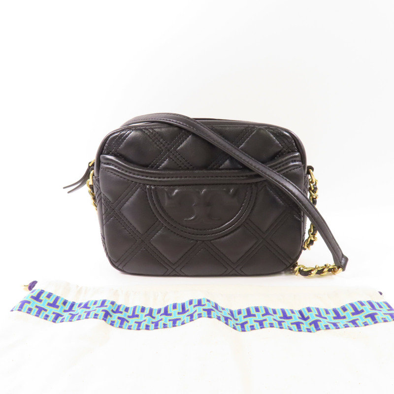 Tory Burch 牛皮皮革Shoulder Bag金扣肩背袋-13