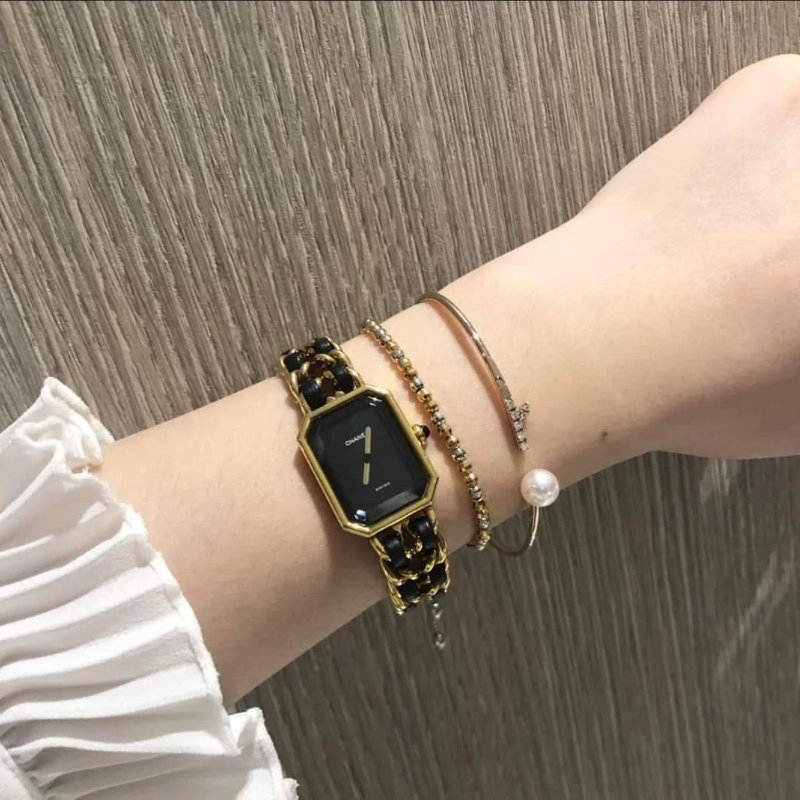 Chanel H0001 🎀實品拍照🎀香奈兒首映系列premiere手錶M尺寸~二手-8