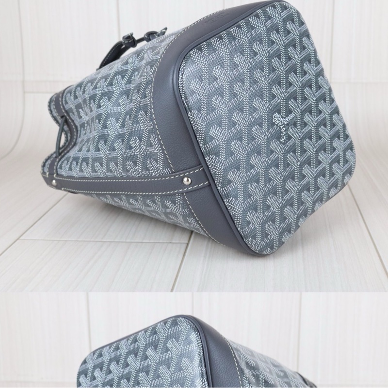 Goyard petit flot 灰色水桶包-4