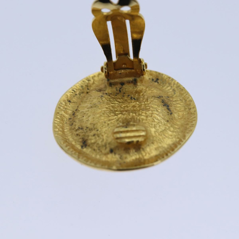 【日本直送】香奈兒珍珠耳環金屬金 CC 正品 HK1468-7