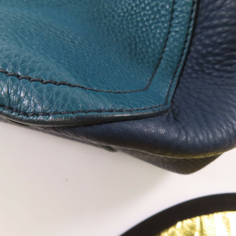 Miu Miu 牛皮皮革2 Way Shoulder金扣手挽肩背兩用袋-14